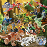 乐高积木侏罗纪公园系列人仔 复活侏罗纪世界恐龙玩具模型公仔
