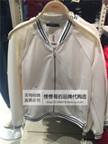 SPAO正品代购 16春夏新 韩国女装网格飞行员棒球服女式薄款短外套