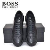 BOSS专柜正品商务休闲男皮鞋真皮英伦男式皮鞋头层牛皮时尚男鞋