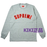 【KIKI正品】Supreme Arc Logo 16SS  经典刺绣Logo 长袖TEE T恤