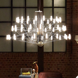 后现代个性创意别墅客厅灯卧室咖啡厅服装店设计师工程LED吊灯具