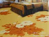 中式古典牡丹花纹印象派地毯酒店写字楼工程毯满铺毯印花现货地毯