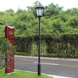 3米3.5米庭院灯户外道路灯 小区景观灯直六角欧式防水防锈灯具