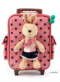 包邮韩国正品3-6岁宝宝儿童拉杆箱 14寸幼儿园旅行箱男女童行李箱