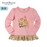 TeenieWeenie小熊专柜正品女童装时尚长袖T恤TKLA53701G