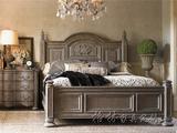 美式实木床北欧地中海欧式雕花新古典法式1.5米1.8复古双人床婚床