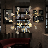 北欧后现代萤火虫吊灯 叶子树枝形客厅卧室餐厅led创意咖啡厅灯饰