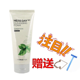 韩国正品TheFaceShop herb day365男士薄荷洗面奶 控油 新包装