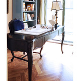 现代美式 欧美复古实木书桌/办公桌 高端设计师定制家具