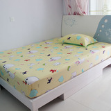 定做全棉卡通床笠儿童纯棉单件床套床单床垫保护罩1.21.51.8m2.0