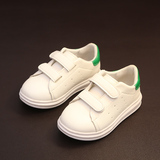 男童女童白色运动鞋儿童幼儿园男孩演出小白鞋夏季小孩平底板鞋子