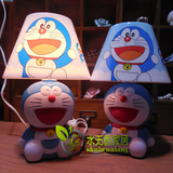 可爱哆啦A梦卧室小台灯叮当猫夜灯床头灯创意卡通台灯带手机充电