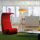 设计师的灯简约现代belux-arba客厅卧室书房办公室木质落地灯创意