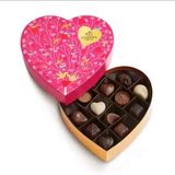 美国代购现货歌帝梵Godiva心型巧克力礼盒14粒装情人节儿童节生日