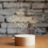 北欧风情哈尔的移动城堡天空之城台灯创意小夜灯圣诞情人节礼物