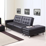 正品皮艺多功能沙发床宜家小户型带收纳布艺沙发组合可折叠沙发床