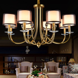欧式客厅水晶吊灯 简欧风格餐厅吸顶吊灯温馨卧室灯 书房门厅灯具