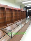 超市烟柜木质货架精品烟酒展柜便利店烟酒柜烟柜台定制玻璃展示柜