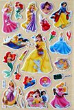 迪士尼白雪公主贴纸女童立体卡通贴画儿童小孩子装饰公主贴画粘纸