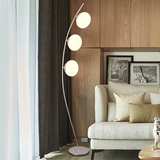 客厅简约现代铁艺钓鱼创意个性卧室书房立式台灯玻璃落地灯920