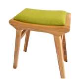 家用时尚凳子实木梳妆凳现代简约宜家换鞋凳沙发茶几凳日式矮凳