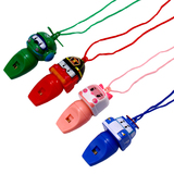 变形警车珀利儿童口琴音哨子玩具韩国新款宝宝口哨礼物幼儿园奖品
