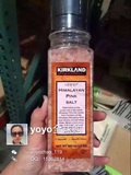 美国直邮  kirkland喜马拉雅粉红盐 玫瑰盐 369克 自带研磨器