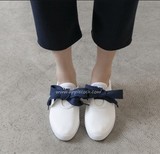 韩国东大门代购2016年春秋新款小白鞋女圆头系带内增高百搭帆布鞋