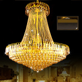 欧式水晶吊灯楼梯灯客厅饭厅餐厅吊灯酒店别墅工程大吊灯LED灯具