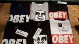 【WSP】现货 OBEY BOX Logo OBEY 脸谱 鬼脸 短袖 T恤 TEE 全棉
