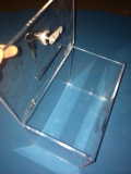 透明食品展示盒箱子架子彩色亚克力有机玻璃板材加工定做罩子切割