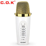 C.O.K C-301 FM无线发射手机唱吧全民K歌麦克风汽车载音混响话筒