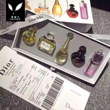 Dior/迪奥香水套装礼盒5件套小样女士专柜正品5ml淡香型香港代购