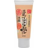 日本SANA莎娜豆乳洗面奶去角质卸妆洁面乳 150g  美白补水保湿