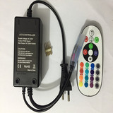 LED16色RGB变色灯带配件遥控器控制器插头接头电源220V高压遥控器
