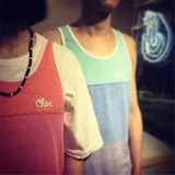 Superbrothers# CLOT 2016ss Contrast Color Tank Top 拼色背心