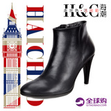 ECCO爱步16年秋冬新款休闲套脚女短靴英国专柜正品代购269053现货