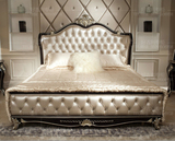 欧式床新古典床1.8米1.5米皮布艺床实木双人床奢华家具婚床公主床