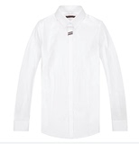 GXG男装 2016款  男士时尚休闲白色长袖衬衫61103219