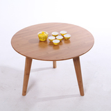 客厅创意小户型茶几 简约现代可折叠实木茶几小茶桌子圆桌咖啡桌