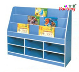 幼儿园图书柜儿童玩具柜蒙氏教具柜实木收纳柜储物柜区角柜置物架