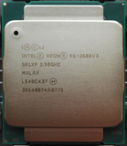 INTEL XEON E5 2680 V3CPU  2.5G LGA2011 服务器CPU 正式版
