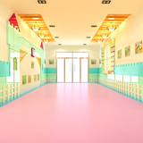 纯色粉色加厚家用地板革塑料地胶地板纸防水防滑耐磨塑胶pvc地板