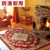 美式地毯客厅短毛沙发脚垫茶几毯欧美复古乡村长方形卧室满铺床边