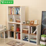 特价实木书柜自由组合现代简约宜家墙上书架家用置物架落地书柜子