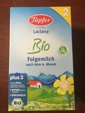 【保税区包邮不限购】德国特福芬Topfer有机奶粉 2段二段 6-18月
