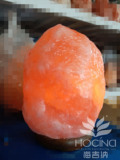 【特选实物】海吉纳天然进口喜马拉雅玫瑰岩盐灯 温馨月光10斤