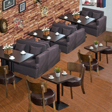 特价西餐厅咖啡厅奶茶店KTV卡座冷饮店烘焙炸鸡蛋糕料理桌椅组合