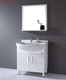 箭牌浴室柜APG398简约现代组合落地式小户型洗漱台PVC正品卫浴柜