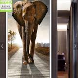 唯美大象简约壁纸壁画立体3D电视背景墙沙发客厅卧室墙纸现代玄关